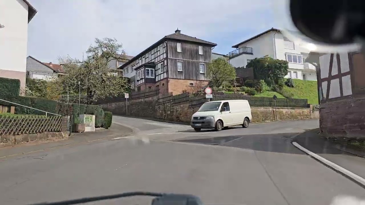 Marburg  oberer Teil Ockerhausen fahrt bis zur Elisabethkirche (Über die Dörfer)