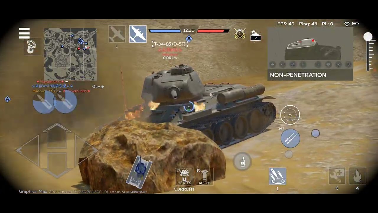 War Thunder Mobile Replay "HEATFS Is Probably My Favorite Ammo Type!"
