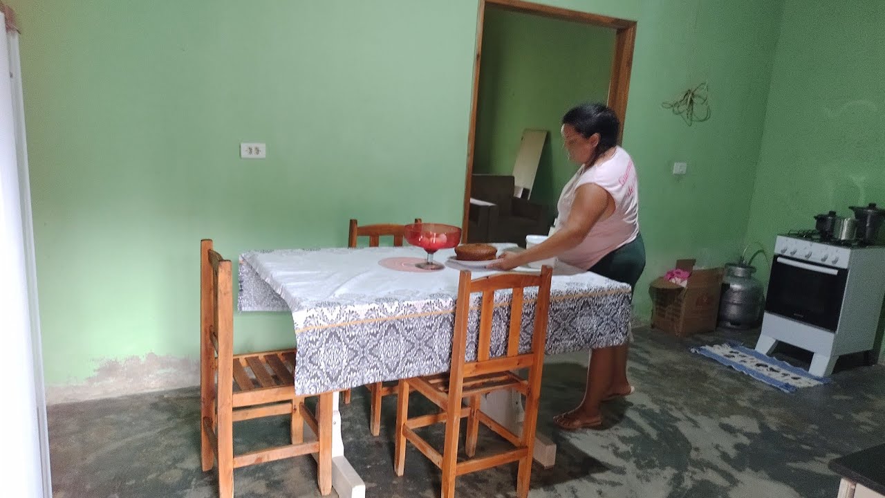FUI AJUDAR   FÁTIMA E  FELIPE  NA ORGANIZAÇÃO DA CASA 🏠