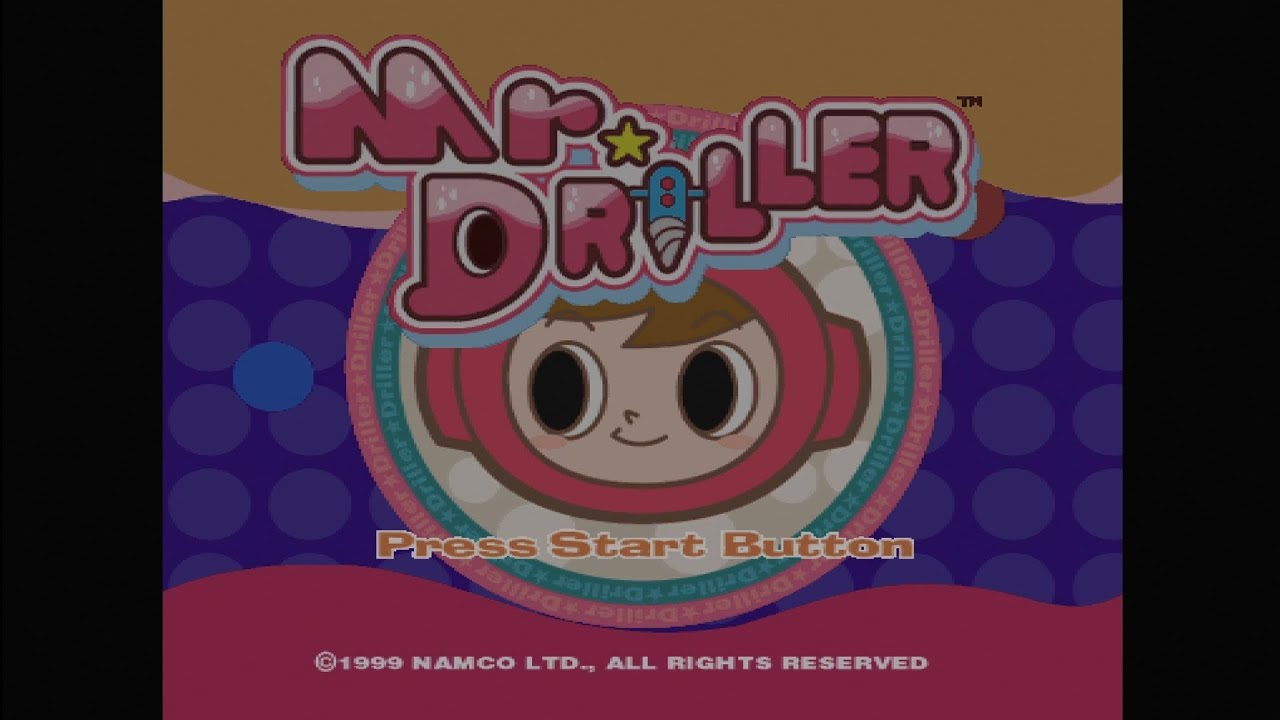 Mr. Driller -- Gameplay (PS1)