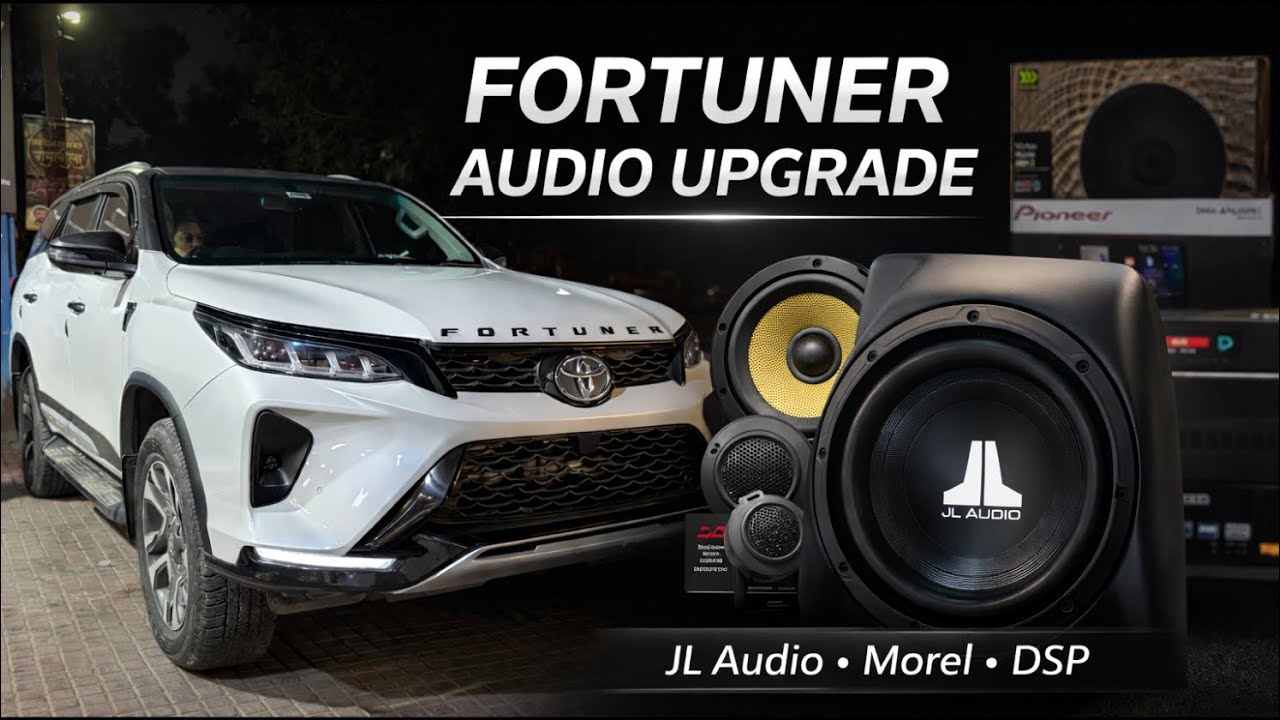 Fortuner LEGENDER 2026 Budget Friendly HIGH END Audio Upgrade 🤩 Professional TUNING ✅| CAR MAN INDIA