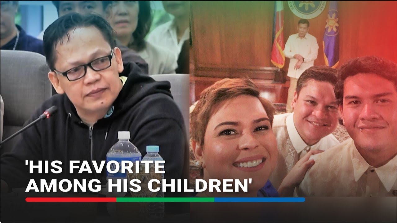 Ang paboritong anak ni PRRD, ayon kay Madriaga | ABS-CBN News