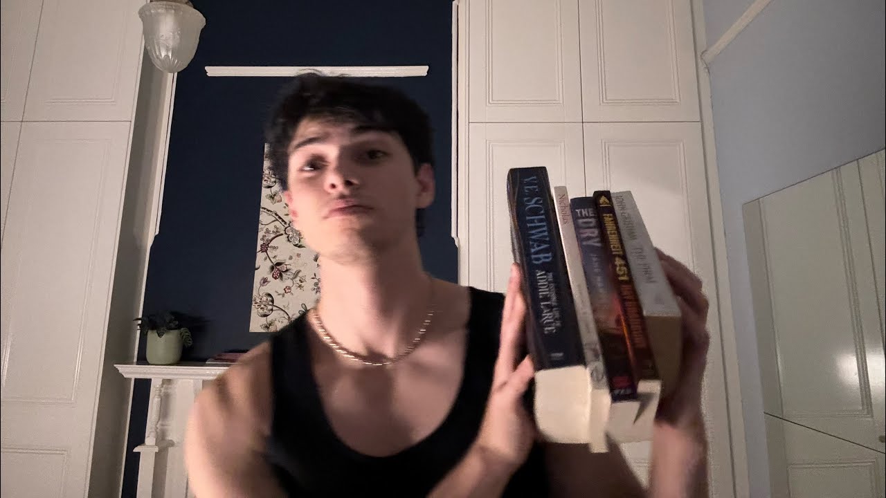 chill book triggers asmr | tapping, reading, gripping lofi asmr