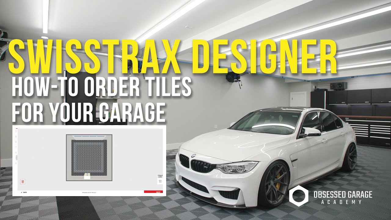 How To Design Your Dream Garage Flooring - Using Swisstrax Designer Tool