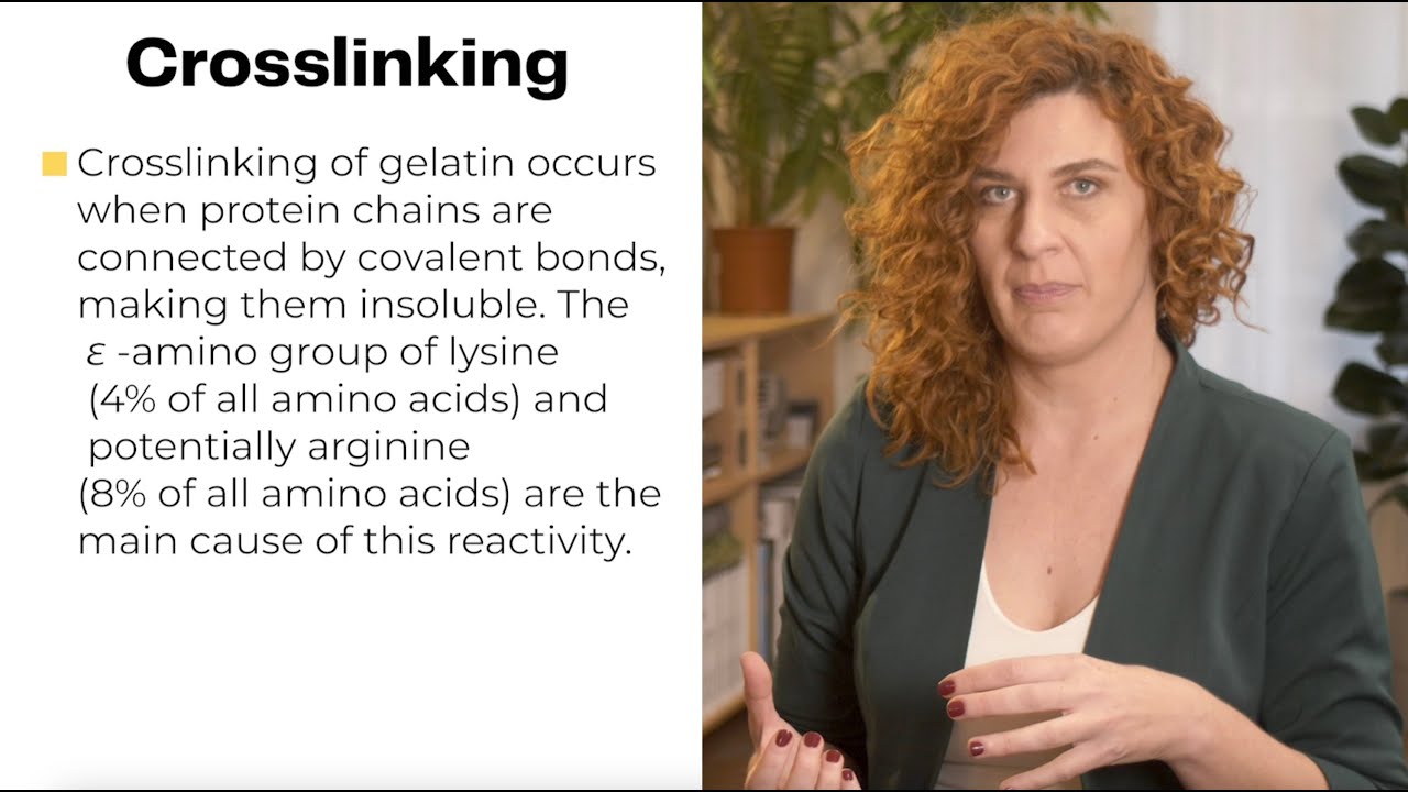 What is crosslinking?