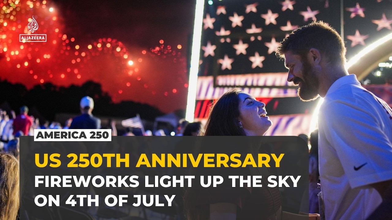 US celebrates its 250th anniversary amid severe weather disruptions, deep political divisions