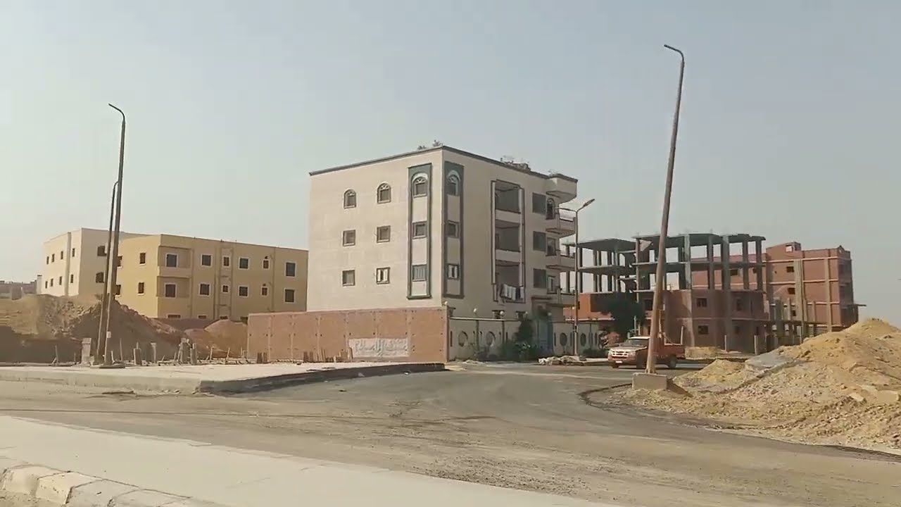 جوله فى الاحياء الجديدة فى مدينة العاشر من رمضان