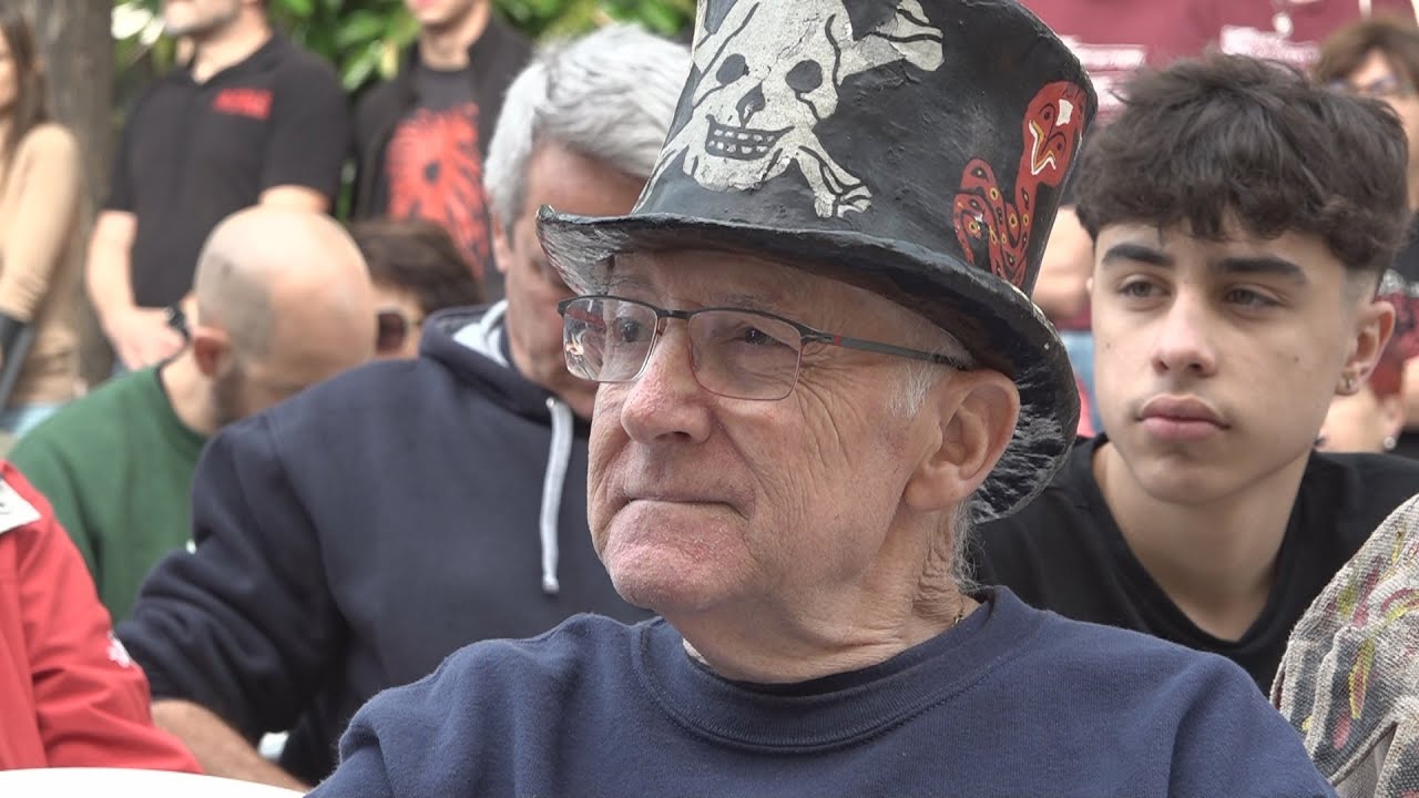 Diables de Sitges Colla Vella homenatja a Lambert Gràcia