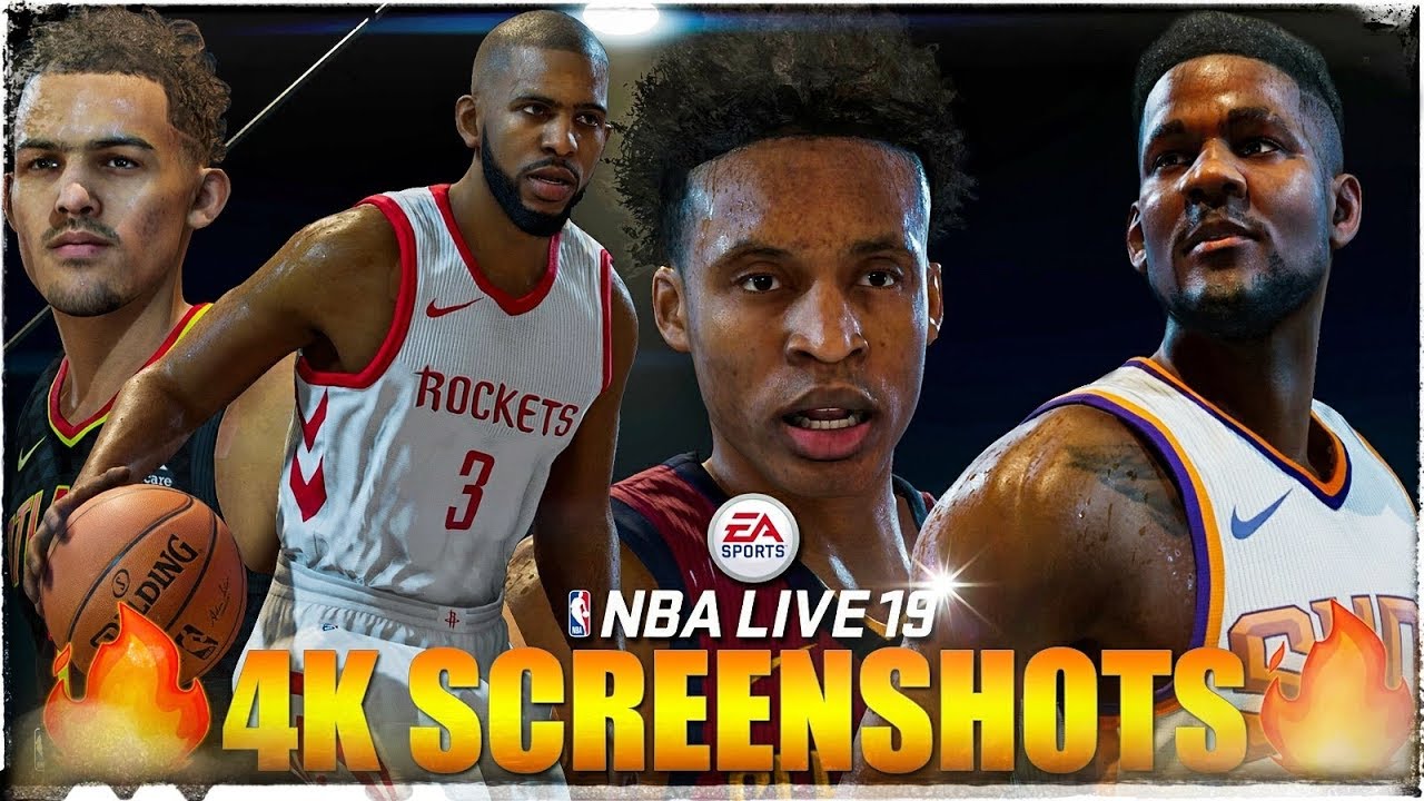 Epic NBA Live 19 Player Face Scans in 4KHD Screenshots!!! The Graphics are Insane!!!😱
