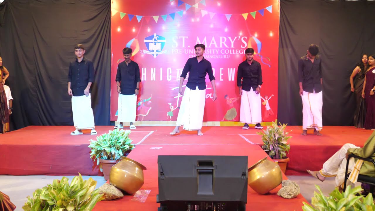 Thrilling Dance performance by II PU Students | Ethnic & Farewell Fiesta 2K24