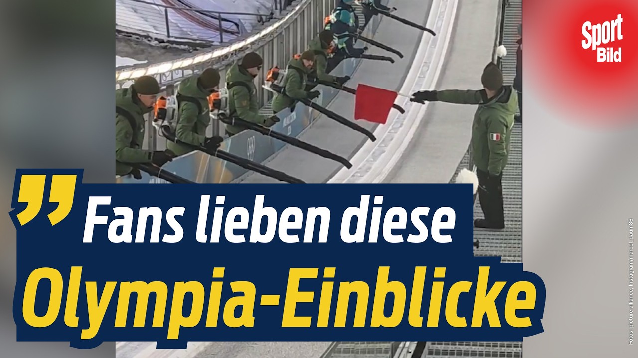 Im TV nicht gezeigt: Fans lieben diese seltenen Olympia-Einblicke! 👀 | Olympia News