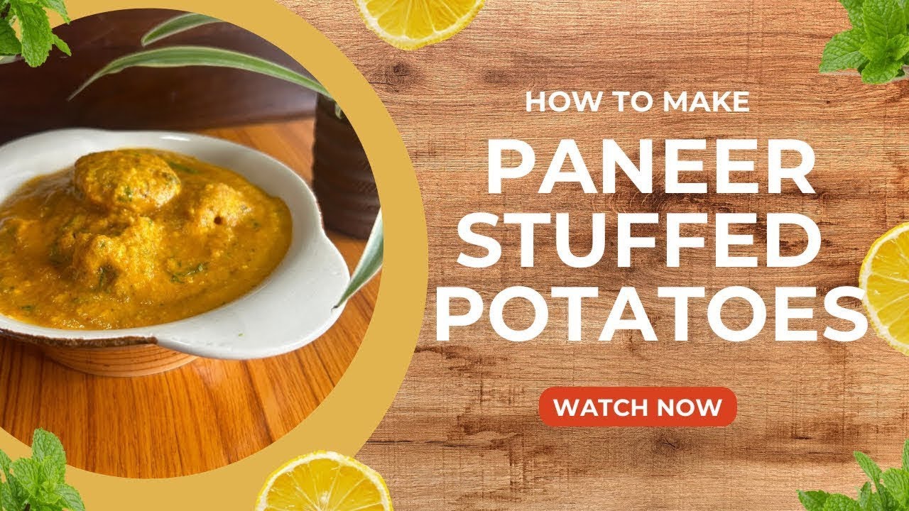 How to make paneer stuffed potatoes | पनीर से भरे आलू कैसे बनाएं| 