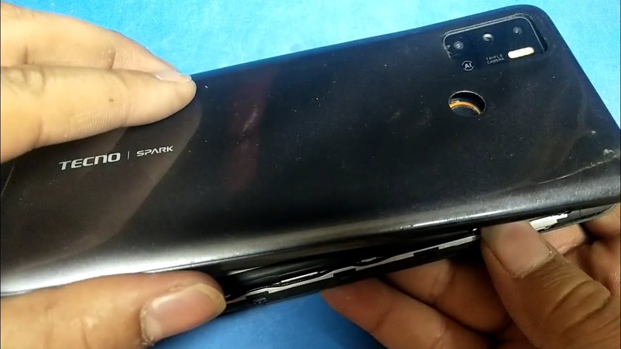 Tecno spark 6 air open back panel and charging solutions