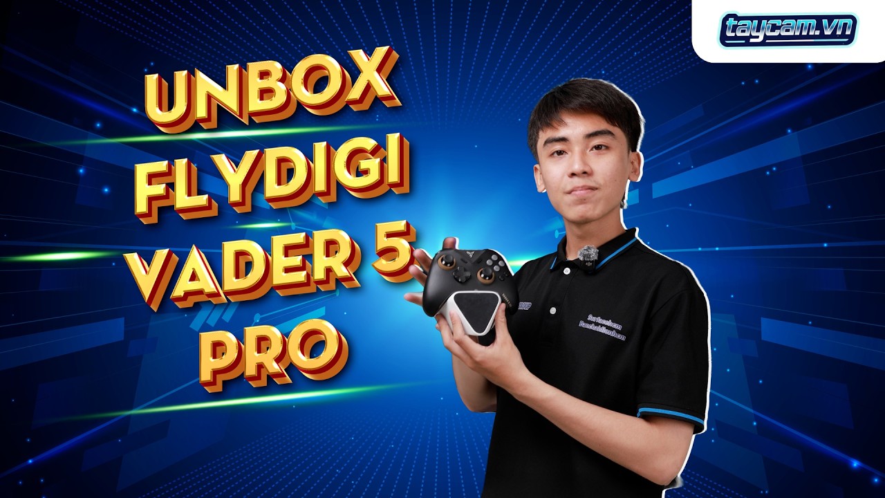 Unbox Flydigi Vader 5 Pro: tay cầm cao cấp xứng đáng giá tiền ?