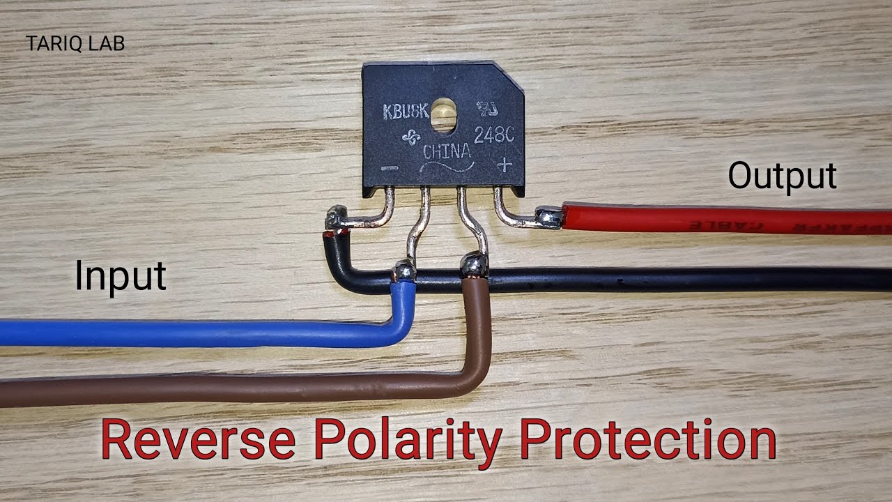 Reverse Polarity Voltage Protection Circuit | Reverse Current Protection