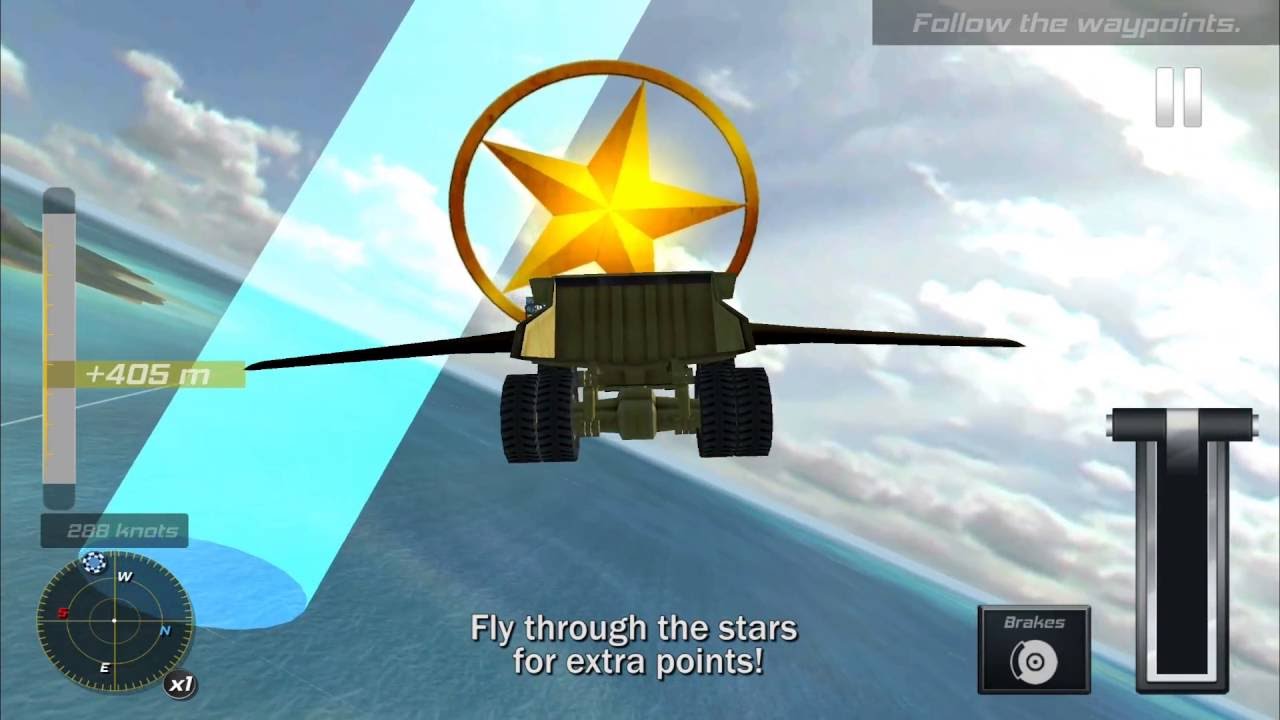 Flying Loader & Dump Truck 3D