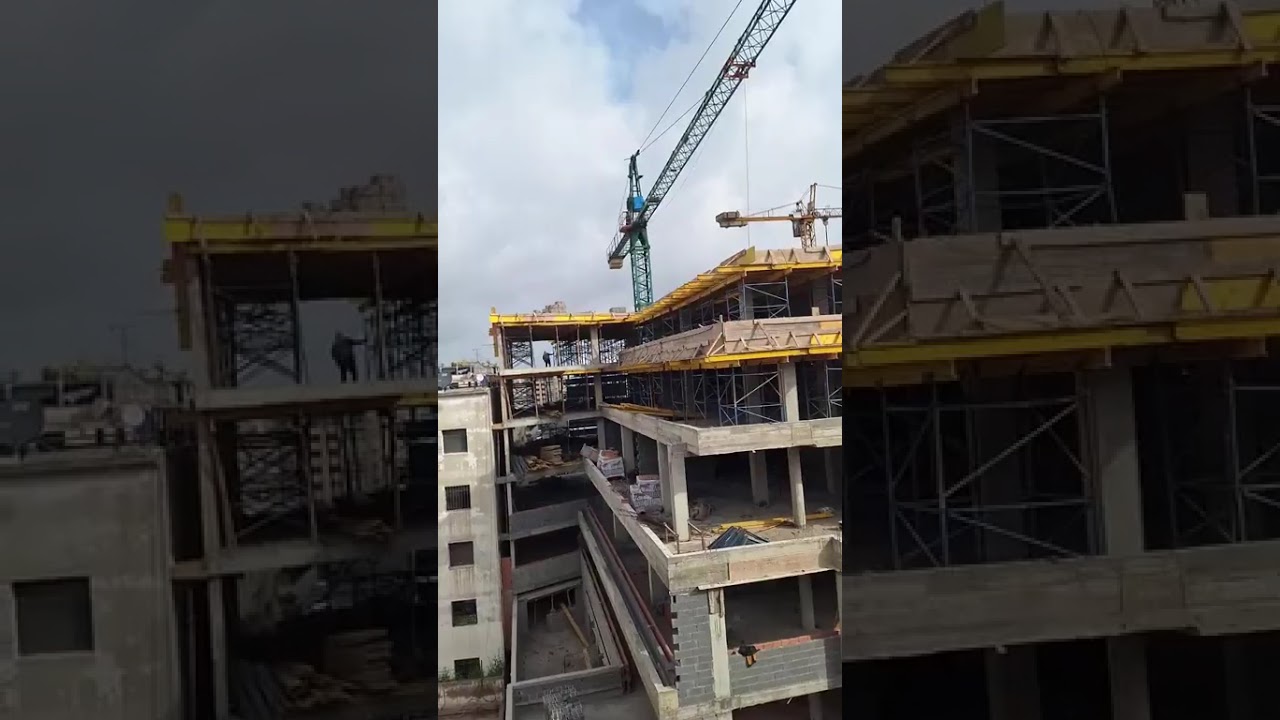 عاجل وعلى المباشر من كازا... رافعة ديال مشروع بناء تقطع ليها و داكشي لي كان غا يوقع كارثي