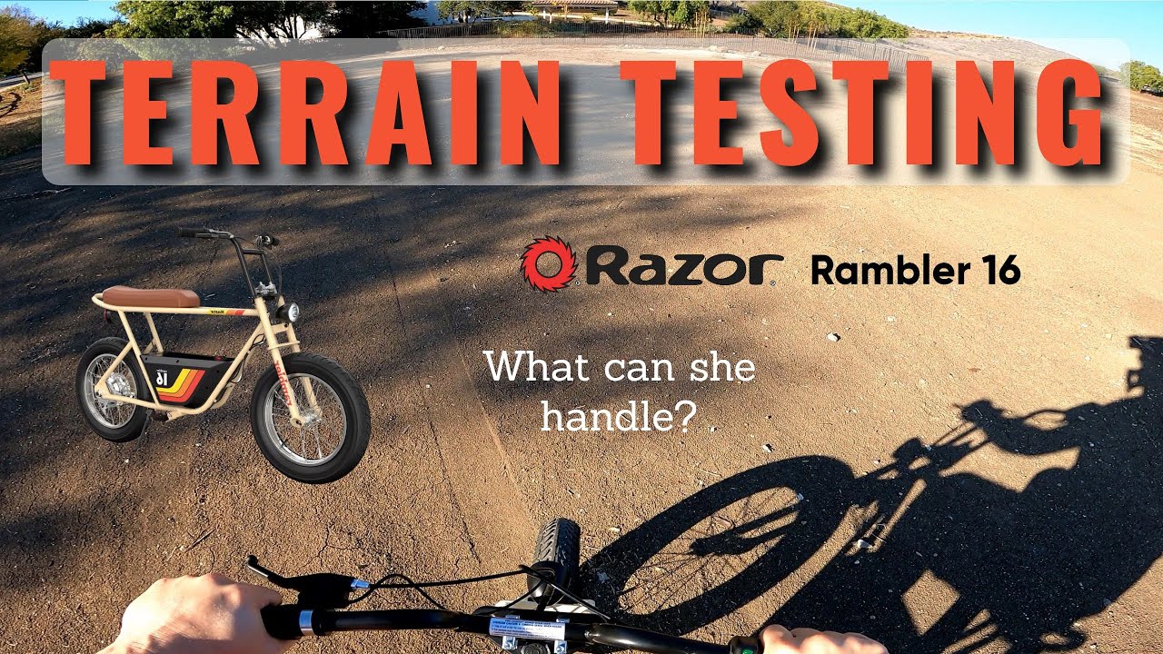 Электросамокат RAZOR RAMBLER | Тестирование местности!!!