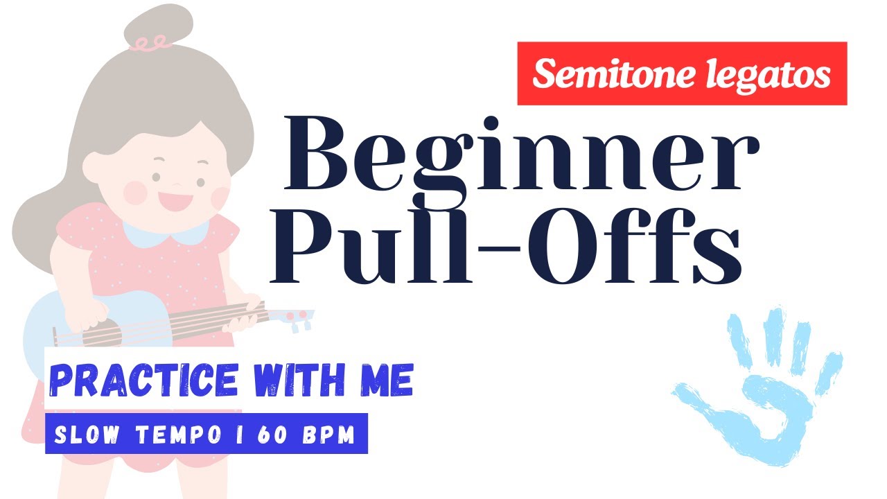 Beginner Pull-Off Workout for Classical Guitar – Practice With Me (Slow Tempo)