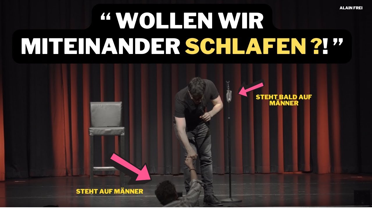 Comedian wird spontan schwul - Alain Frei