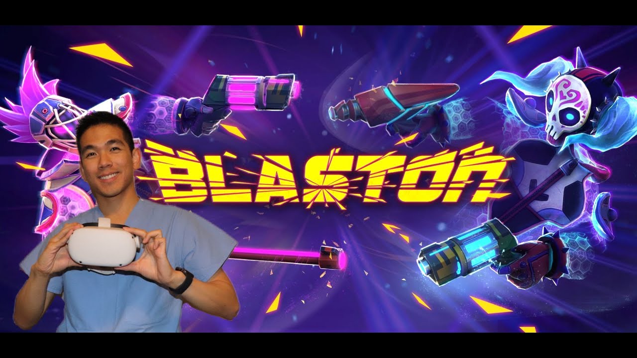 1 vs. 1 Battle Arena? Sign Me Up! - Blaston/Oculus Quest Gameplay #1 [ATG]