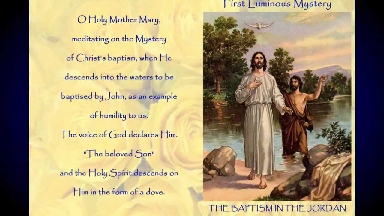 Rosary Novena - Luminous Mysteries - In Petition