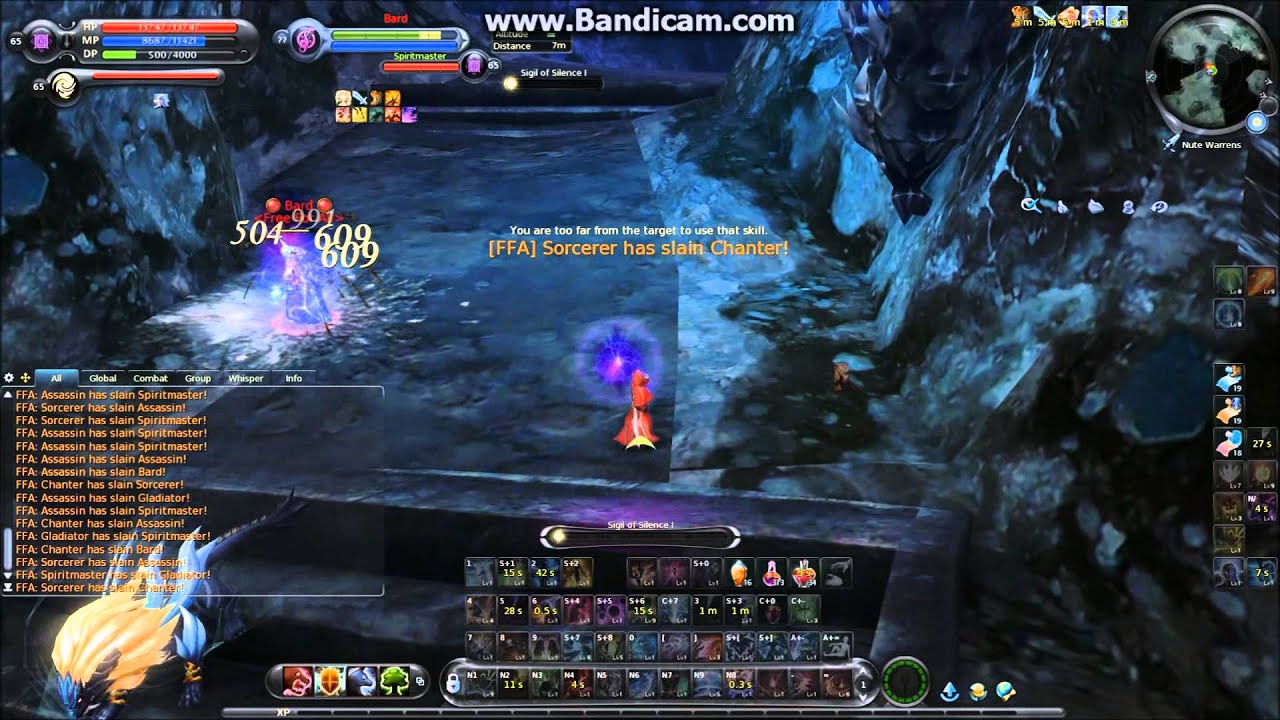 Not Aion 4.7.5 - Spiritmaster Solo PvP - No Fears