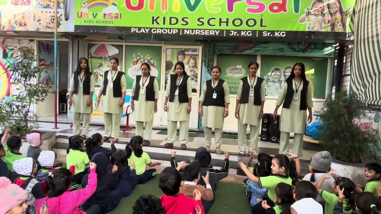 Phonics sound with action | Universal Kids School