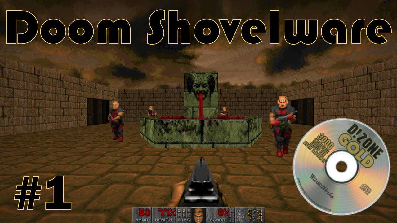Doom Shovelware 1996: MUSTDIE.WAD - Let's hang out at the blood fountain