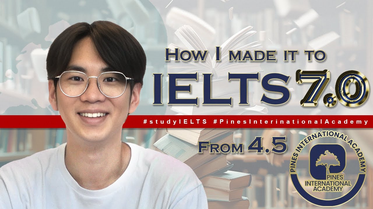 Study IELTS in the Philippines  Shin Taeyang's 7 IELTS Score Achievement with Pines
