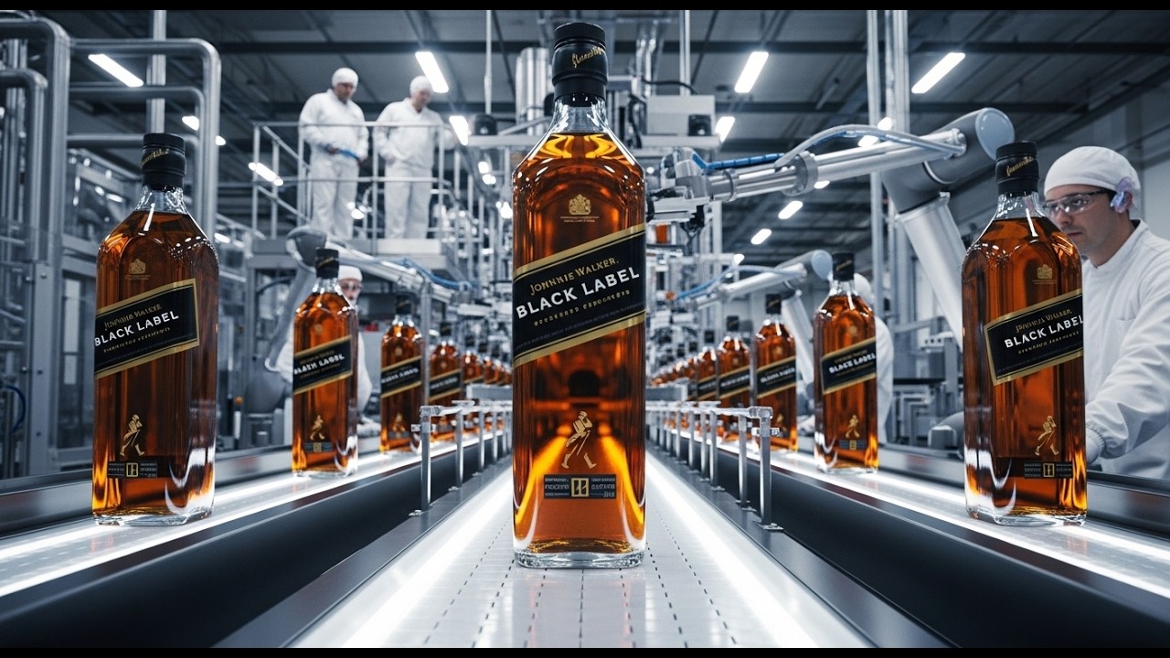 ¿Qué Hace Tan Especial al Johnnie Walker Black Label 🥃  El Proceso Completo Dentro de la Destilería