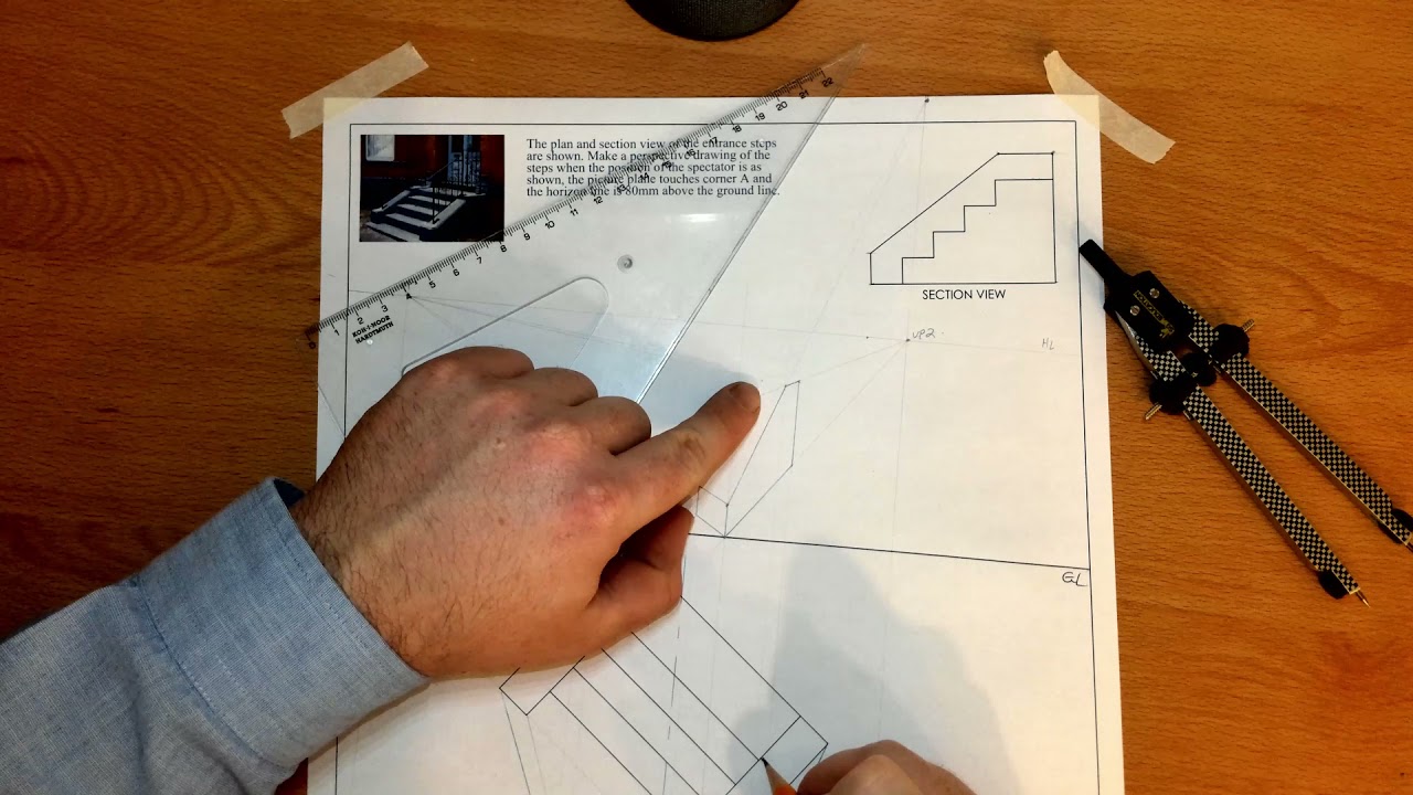 Perspective Projection 6   Staircase