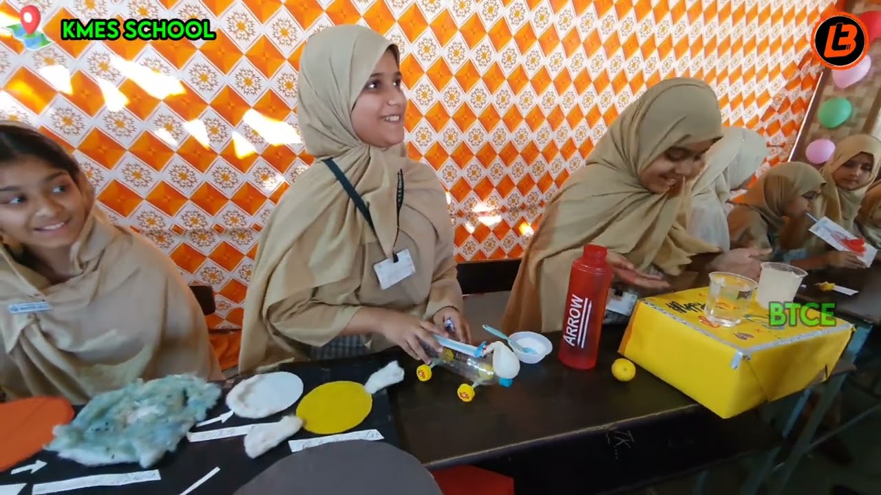 KMES English School Me Laga Science Exhibition. Part 1