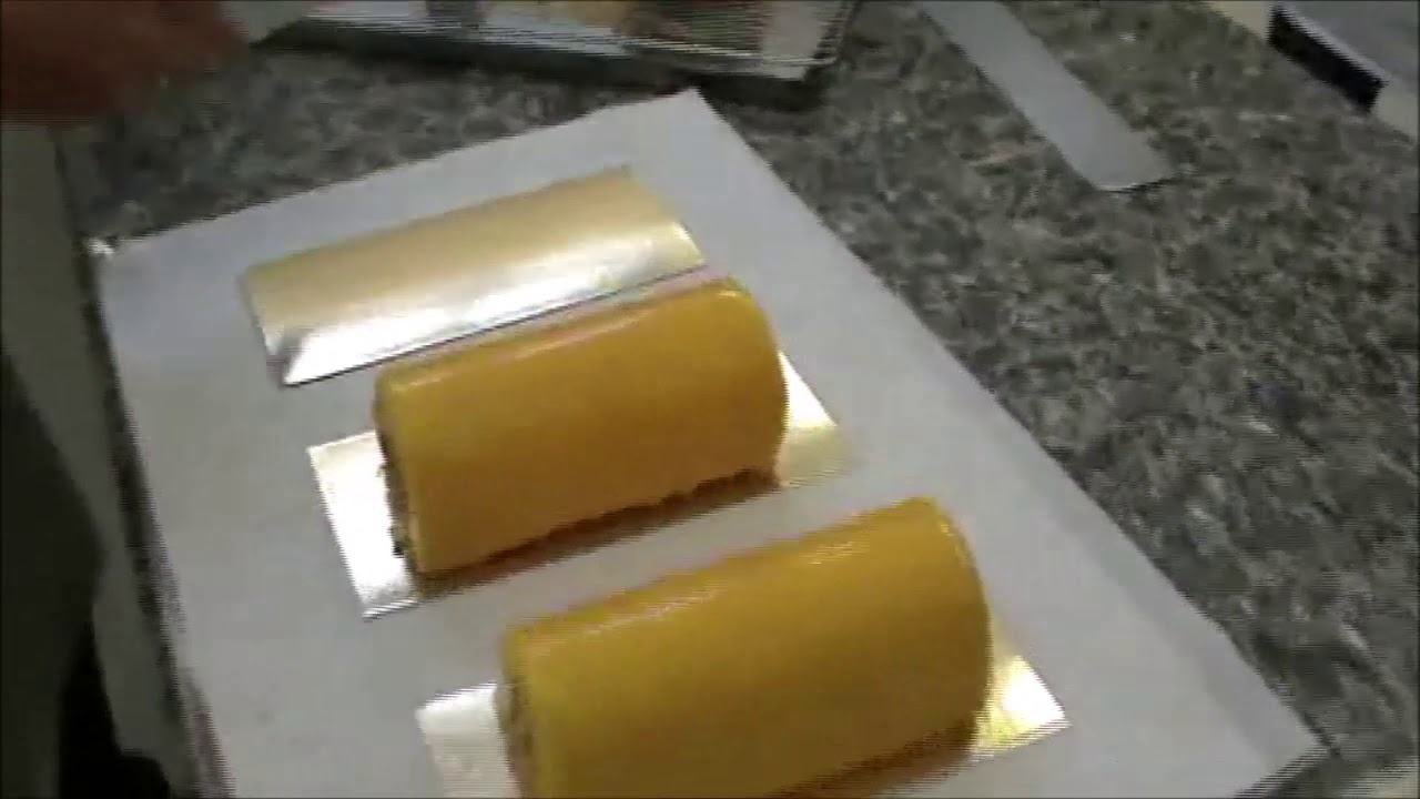 Bûche citron soleil d'hiver les finitions 5/5