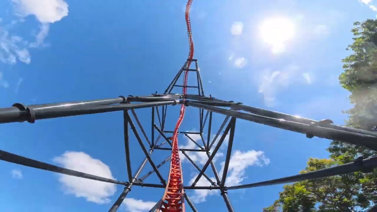 Busch Gardens Tigris Ride - Play in 4k