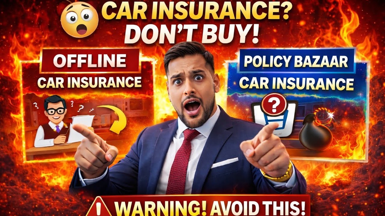 Offline vs Policybazaar Car Insurance |  Policy bazaar | car insurance policy