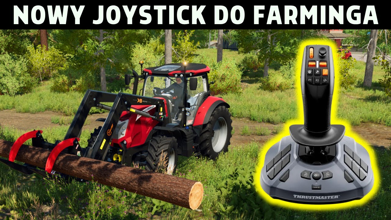 Thrustmaster Simtask FarmStick + Thrustmaster T128 🕹 Unboxing, test, ocena