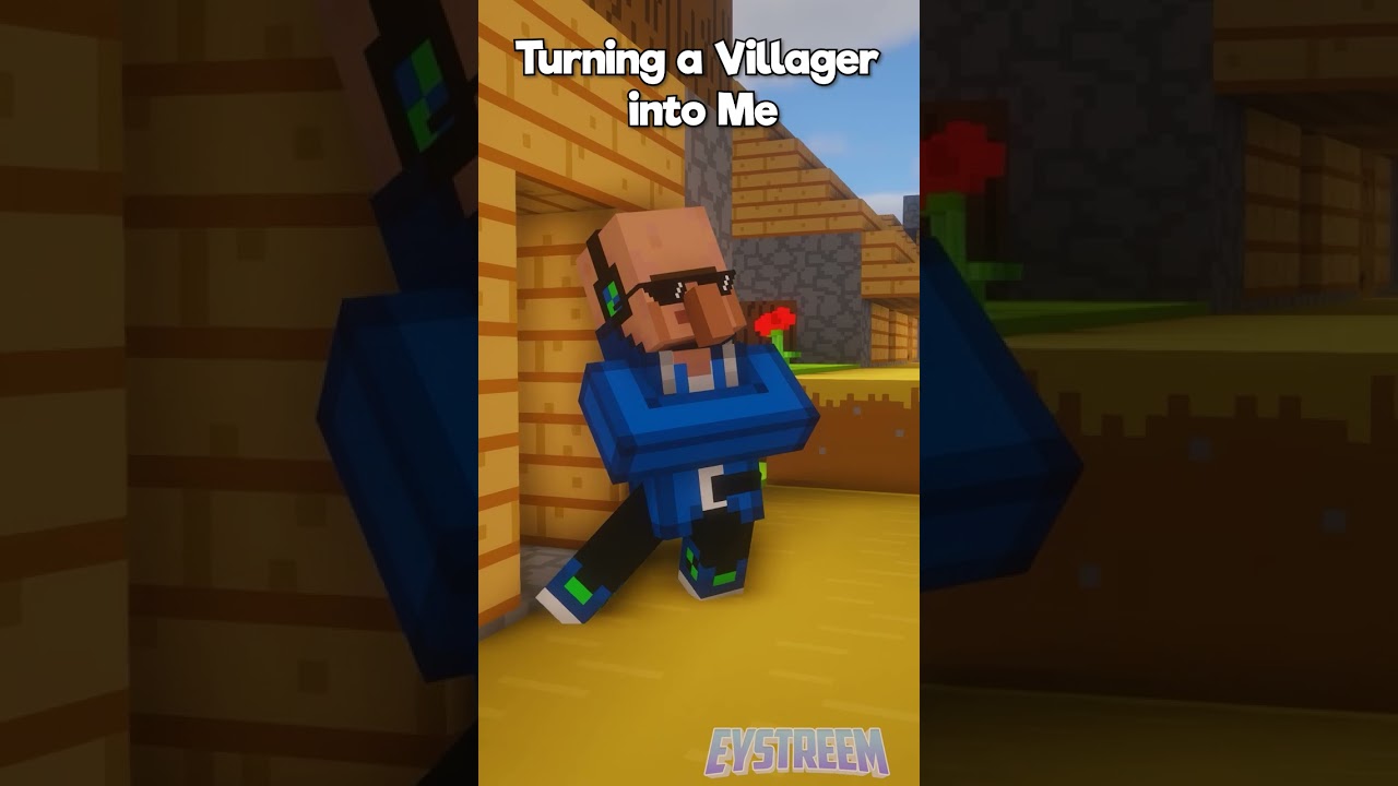 Turning a Minecraft Villager into Me
