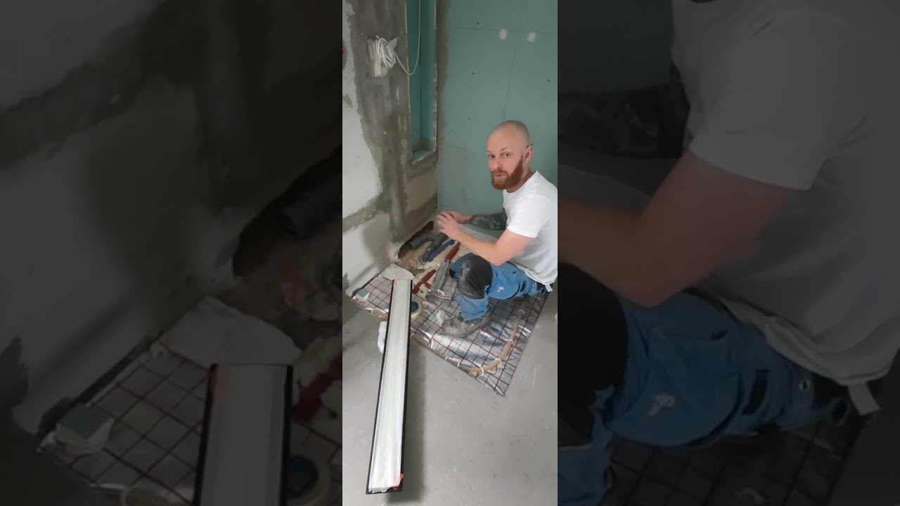 Montaż odpływu liniowego