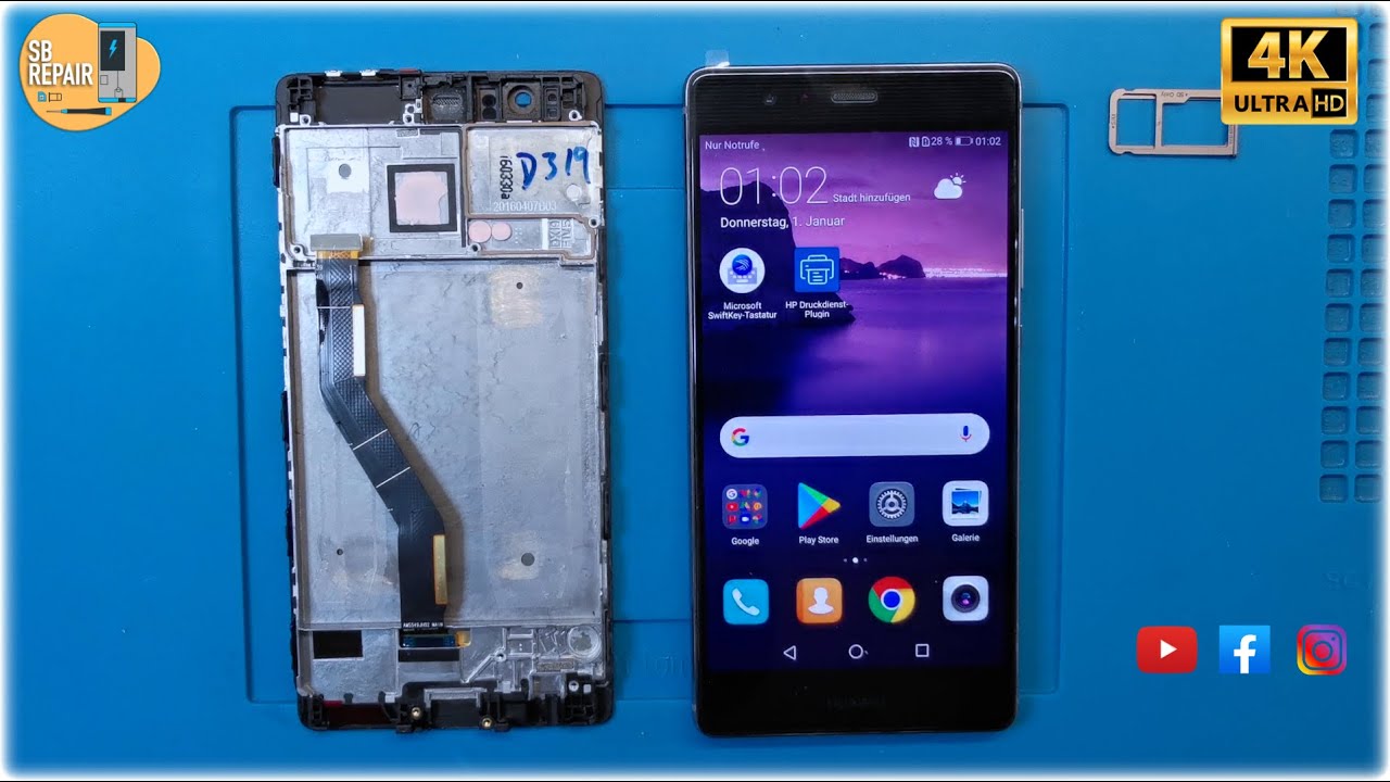 Huawei P9 Plus Screen replacement