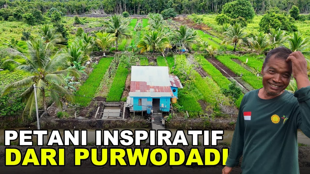 PETANI KREATIF ASAL PURWODADI, GROBOGAN DI SEPUNGGUR, BULUNGAN, KALIMANTAN UTARA