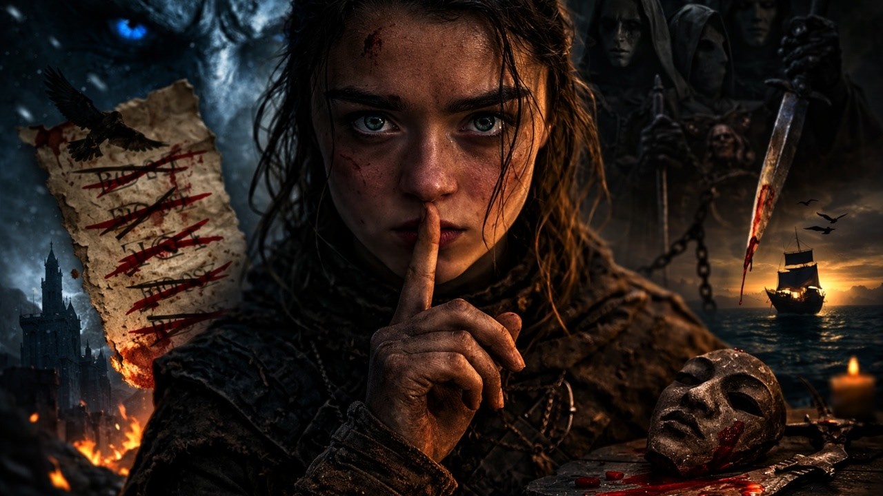 Arya Stark’s Shocking Secret Game of Thrones Never Told You!  #got #hod #hbo