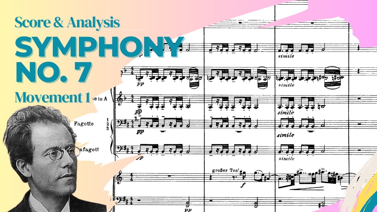 Mahler - Symphony no.7 (movement 1): Score and Analysis