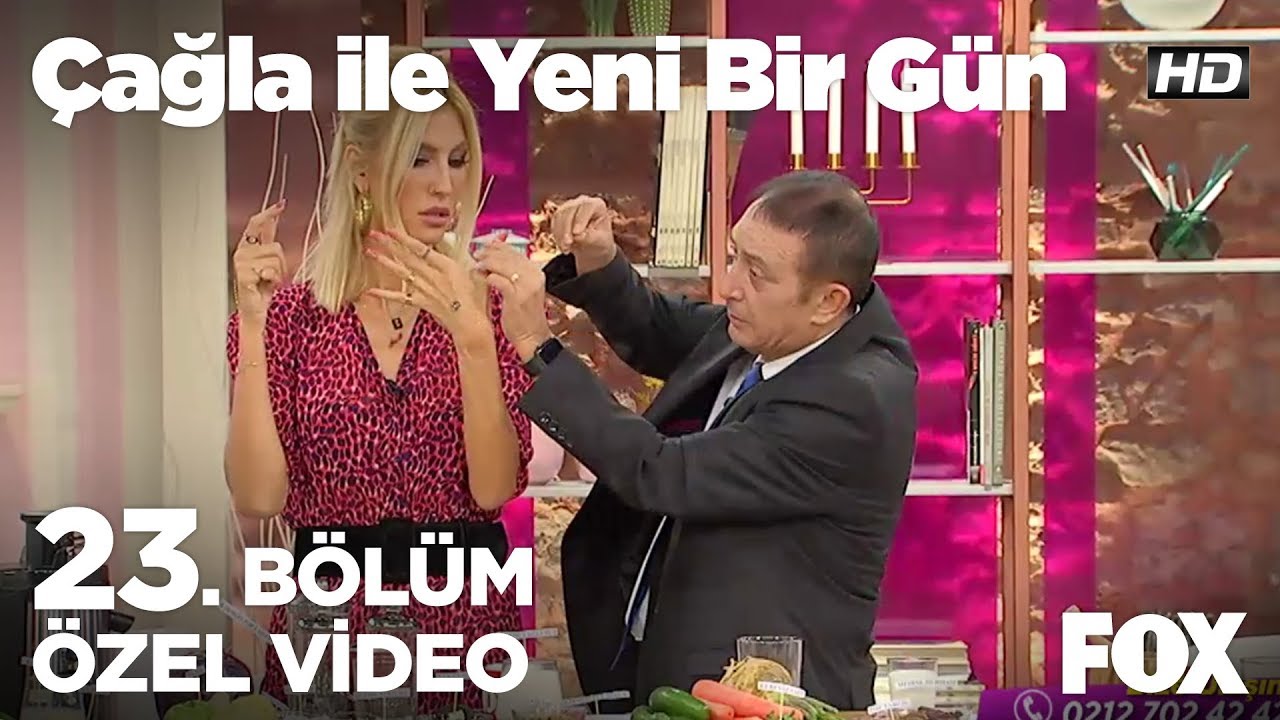 Saç dökülmesini önleyen masaj!  Çağla ile Yeni Bir Gün 23. Bölüm
