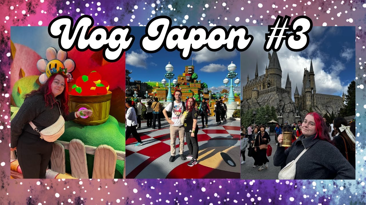 UNIVERSAL STUDIOS OMG LE MONDE DE MARIO (VLOG JAPON #3)