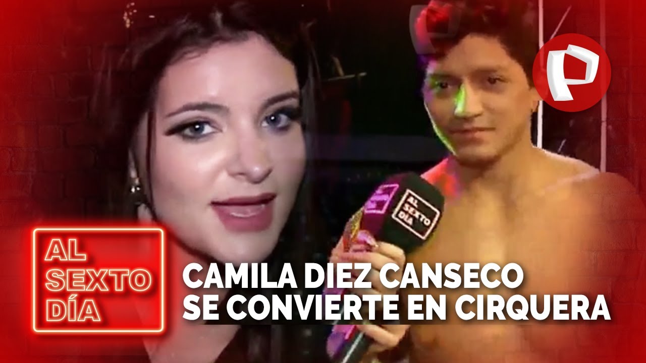 Camila Diez Canseco se convierte en cirquera