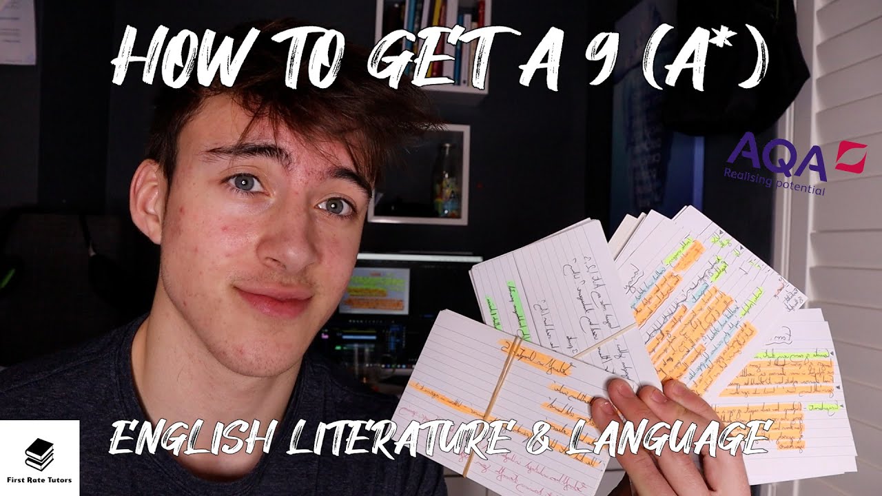 How To Get A 9 In English Literature & English Language ft.@FirstRateTutors | *Get Top Marks*