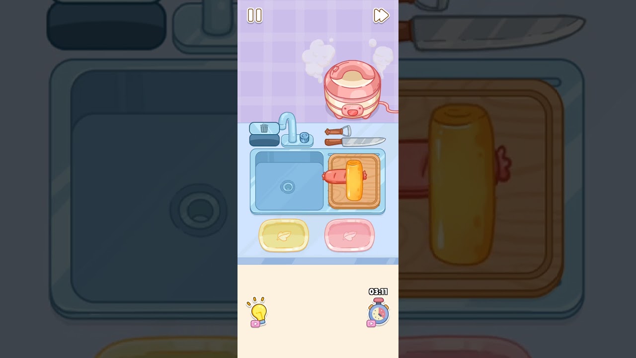 Satiszone: Perfect ASMR Tidy - Level 107 (Android) #games #asmr #satiszone #cooking #kimbap#handmade
