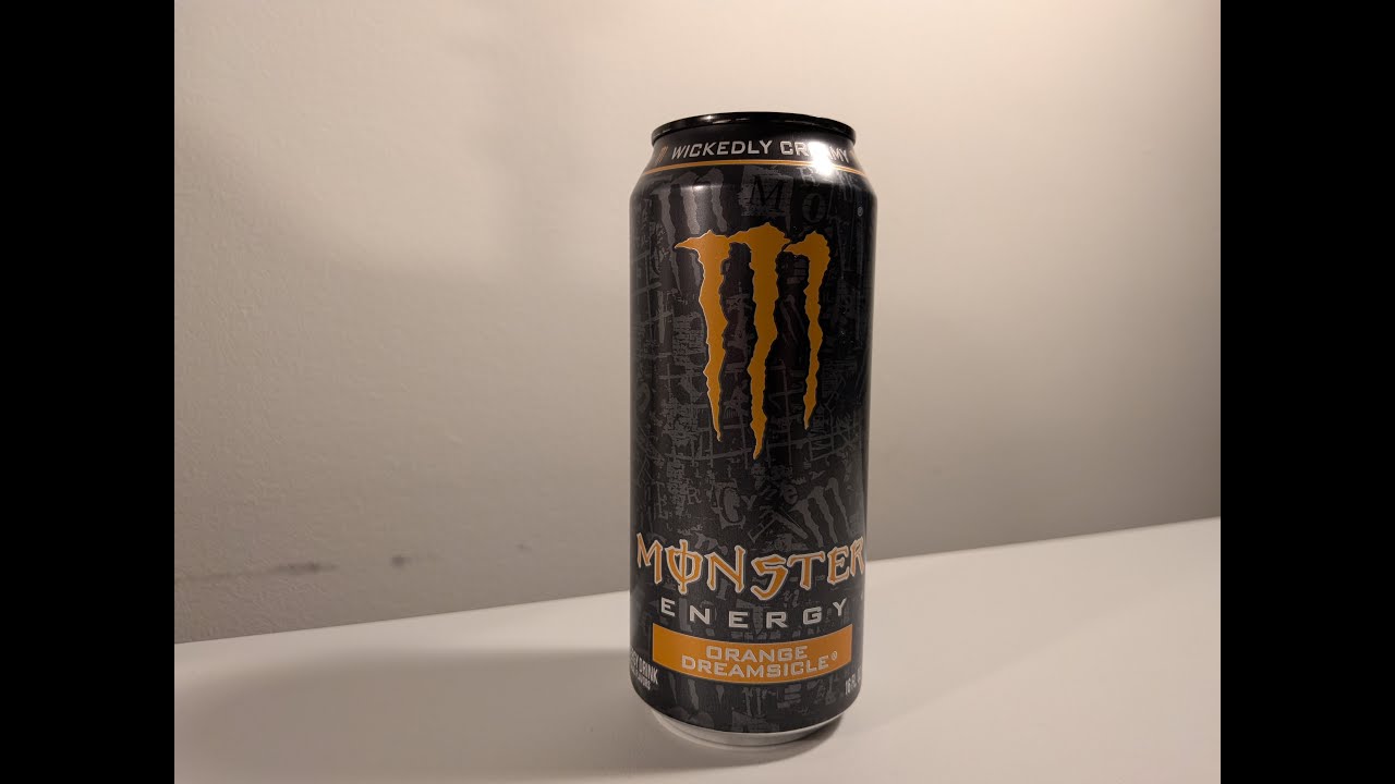 A Light & Creamy Orange Flavor? | Monster Orange Dreamsicle | Whispered ASMR Style First Try