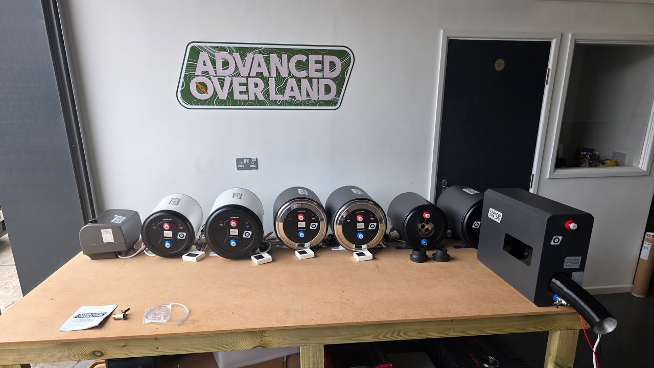 Campervan waterheaters